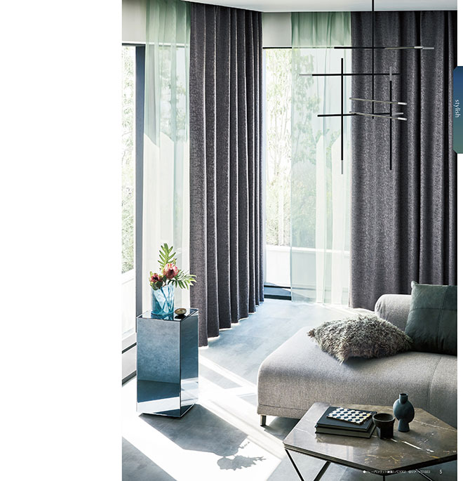 アスワン オーダーカーテン オーセンス フォルトナ / C1059〜C1062 ハイグレード縫製 約2倍 幅145x高さ260cmまで アスワン オーダーカーテン オーセンス フォルトナ ⁄ C1059〜C1062